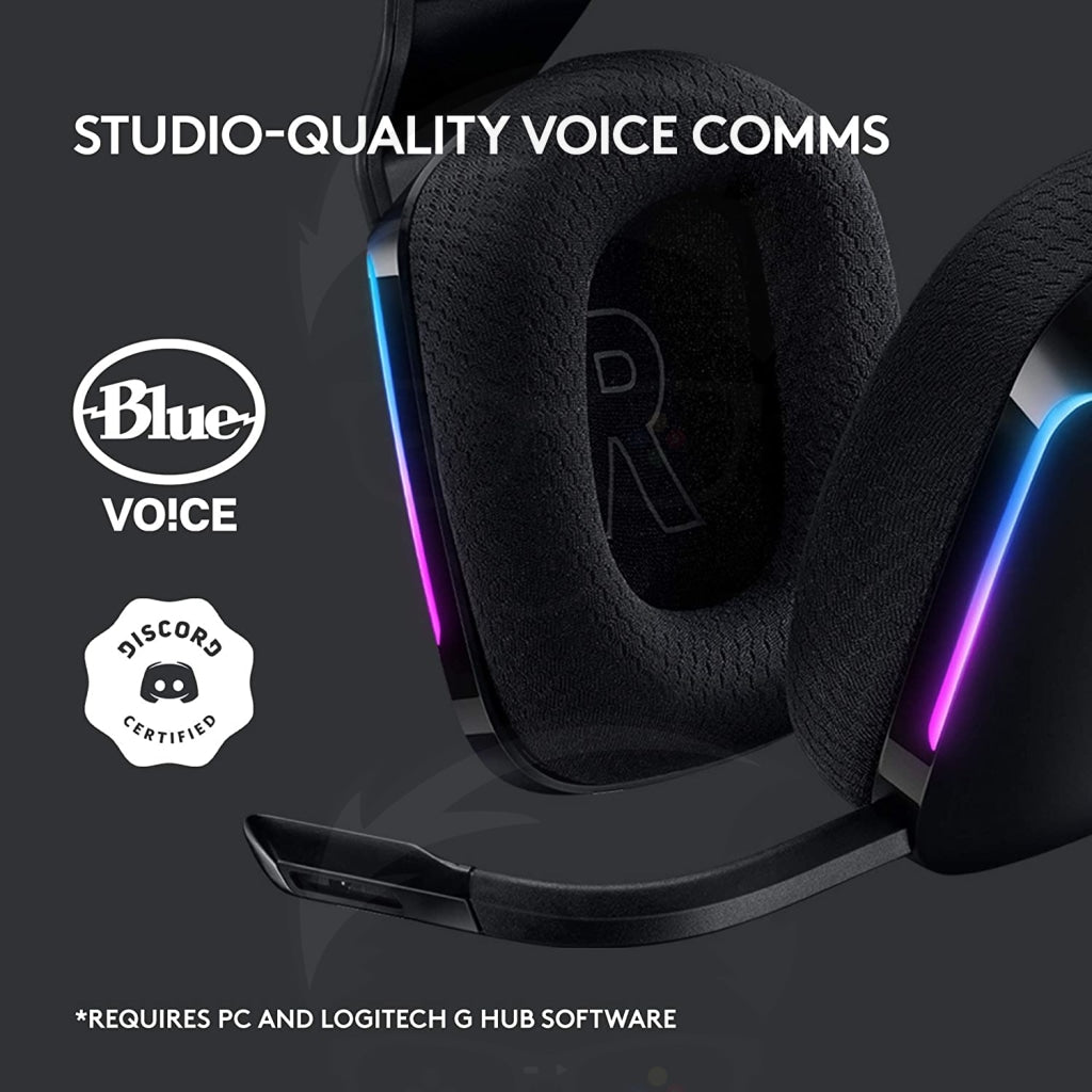 Logitech G733 Lightspeed Wireless Black Gaming Headset Logitech G733 Lightspeed Wireless Black Gaming Headset